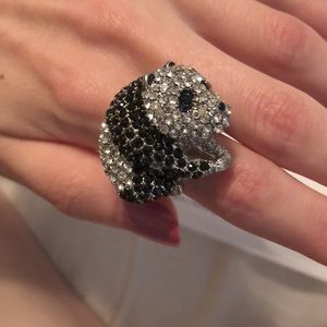 Size 9 Panda Ring